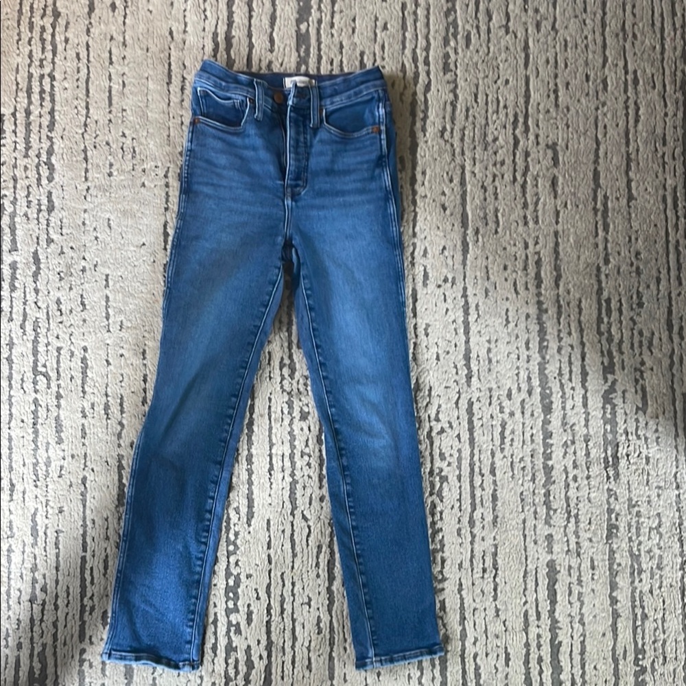 Madewell Stovepipe Jeans size 27